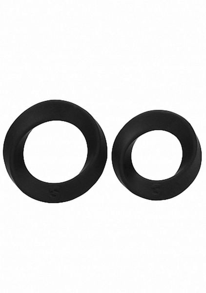 No. 86 - Cock Ring Set - Black zdjęcie 1