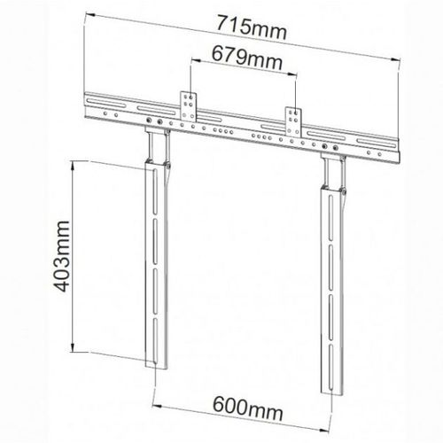 Uchwyt ścienny do soundbar, 10kg, czarny na Arena.pl