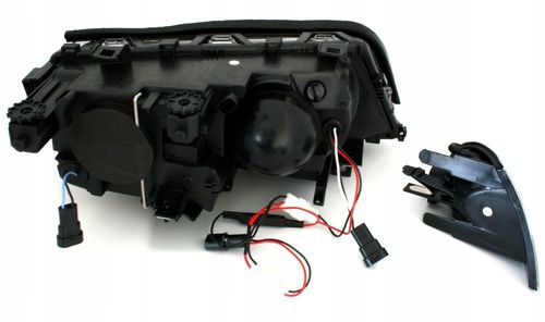 LAMPY REFLEKTORY Do BMW E46 COUPE CABRIO Od 1999 Do 2003 BIAŁE RINGI LED na Arena.pl