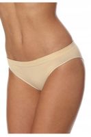 BI10020A Figi damskie bikini COMFORT COTTON bezszwowe Brubeck M beżowy