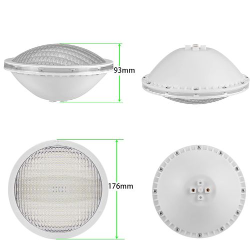 Lampa LED do basenu LyLmLe PAR56 18W IP68 12V DC/AC zimna biel POWYSTAWOWE na Arena.pl