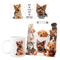 kubek ceramiczny w opakowaniu - yorkshire terrier  "weź nie pytaj..."