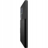 ETUI SPIGEN SLIM ARMOR CS DO GALAXY S25 ULTRA CZARNE OCHRONNE OBUDOWA COVER