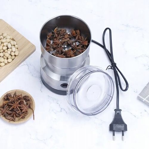 MŁYNEK DO KAWY MOCNY ELEKTRYCZNY DO MIELENIA PRZYPRAWY ORZECHY ZIARNA na Arena.pl