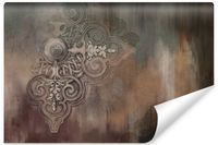 Fototapeta Do Sypialni ORNAMENT Abstrakcja Beton Styl Retro 400cm x 280cm