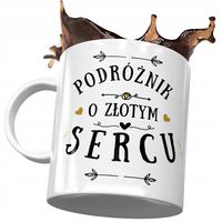 Dla Podróżnika Kubek Na Urodziny Na Prezent Z Nadrukiem Ze Zdjęciem
