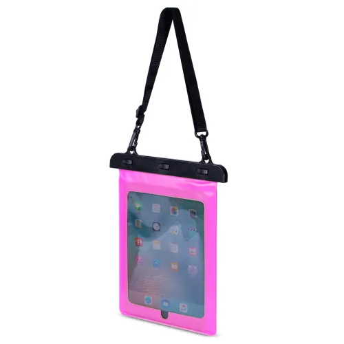 wodoodporne etui do tabletu pvc - różowe na Arena.pl