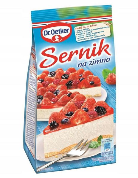 DR OETKER SERNIK NA ZIMNO 195G zdjęcie 1