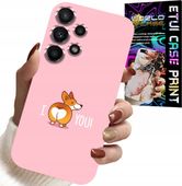 ETUI DO SAMSUNG GALAXY A32 4G - ŚMIESZNE WZORY I LOVE YOU PIESEK OBUDOWA