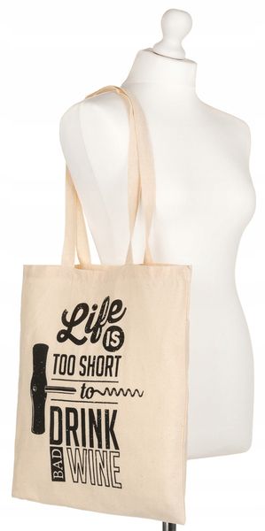 bawełniana torba typu shopper bag zdjęcie 3