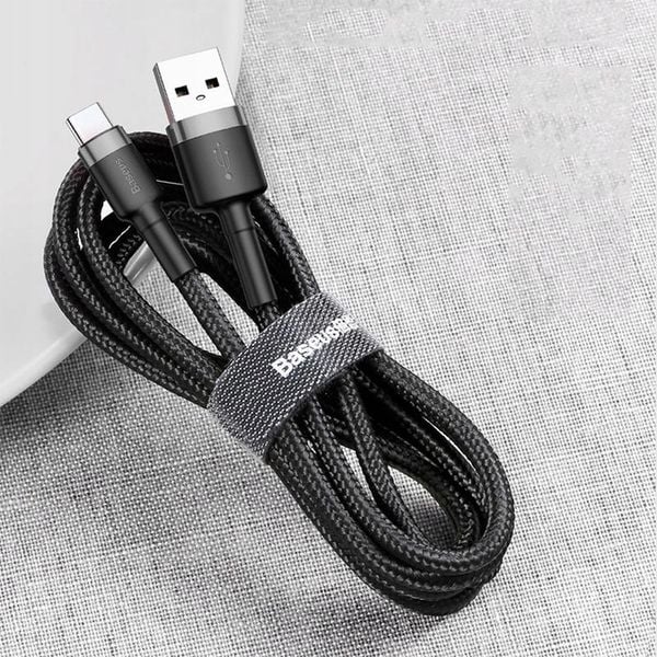 BASEUS Szybki Kabel USB-A - USB-C 1m do Telefonu Quick Charge 3A typ C zdjęcie 6