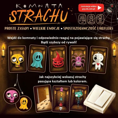 GRA KOMNATA STRACHU - NASZA KSIĘGARNIA na Arena.pl