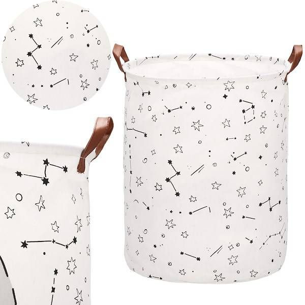 Kosz do przechowywania zabawek i ubrań pojemnik z uszami słoń zdjęcie 1