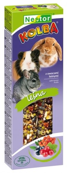 Nestor Kolba Gryzoń owoce leśne 2szt zdjęcie 1