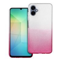 Futerał SHINING do SAMSUNG A06 5G transparentny różowy