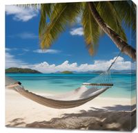 Obraz 70x70cm Rajska Ucieczka