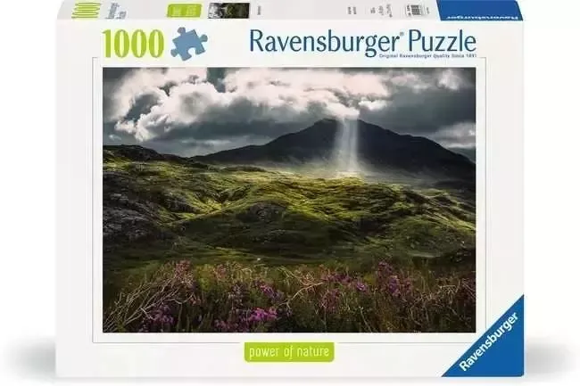 Puzzle 1000 elementów. Tajemnica gór zdjęcie 1
