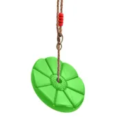 Huśtawka ogrodowa dla dzieci kwiatek dysk okrągła lina do bujania