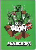 zeszyt do nauki pisania a4/32 minecraft 3863 a'10