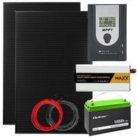 ZESTAW SOLARNY MONOKRYSTALICZNY KAMPER 360W + REGULATOR MPPT