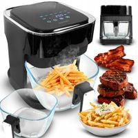 FRYTKOWNICA BEZTŁUSZCZOWA FRYTOWNICA PIEKARNIK AIR FRAYER SZKLANY