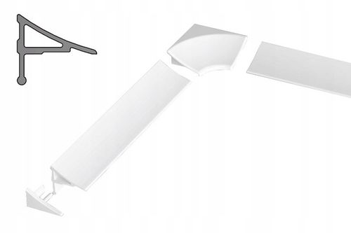 Ravak zestaw do listwy maskującej 11 biały B460000001 na Arena.pl