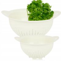 CEDZAK DURSZLAK SITO KUCHENNE DO ODCEDZANIA MAKARONU WARZYW 22CM PLASTIKOWY