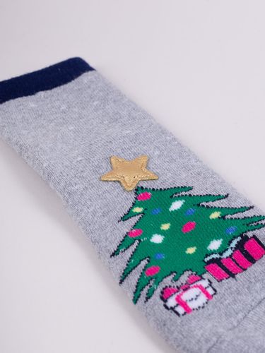 Skarpety dziecięce świąteczne frotte ABS 3PAK 17-19 YOCLUB na Arena.pl