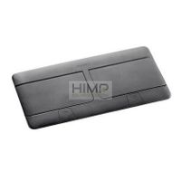 Minipuszka POP-UP do blatów CZARNY MAT do wyposażenia, 8 (2x4) modułów Legrand 654005