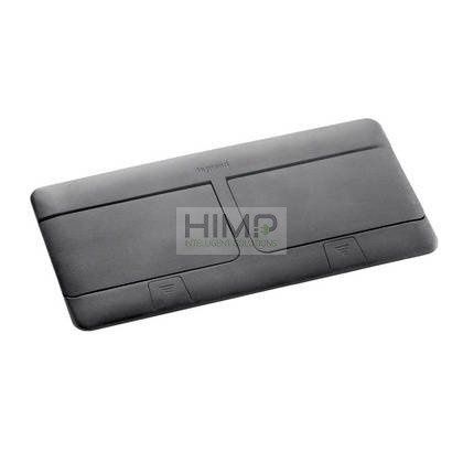 Minipuszka POP-UP do blatów CZARNY MAT do wyposażenia, 8 (2x4) modułów Legrand 654005 na Arena.pl