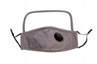 KOMPLET Maska z Przyłbica + 3x FILTR PM 2.5