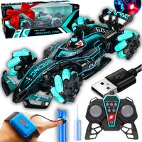 SAMOCHÓD ZDALNIE STEROWANY RC GENERATOR DYMU NAPĘD 4X4 KONTROLER PILOT DUŻY