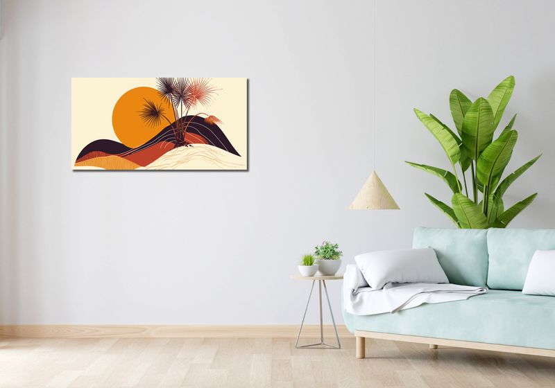 Obraz 100x50cm Słoneczny Horyzont zdjęcie 2