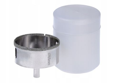 DREL OTWORNICA OTWORNICE DIAMENTOWA KORONKA DO SZKŁA PŁYTEK GRESU 65mm na Arena.pl