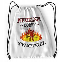 Plecak Sportowy Szkolny Tymoteusza Syna Dziecka Z Nadrukiem Ze Zdjęciem