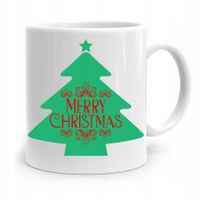 Kubek Świąteczny Prezent Pod Choinkę Na Mikołaja Z Nadrukiem Ze Zdjęciem