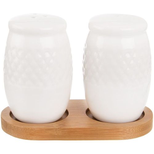 Zestaw Solniczka Pieprzniczka Przyprawnik Pojemniki na Sól Pieprz Podstawce na Arena.pl