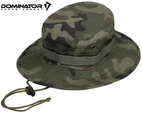 Polski kapelusz Wojskowy DOMINATOR BOONIE Bawełniany Wędkarski wz.93 S na Arena.pl
