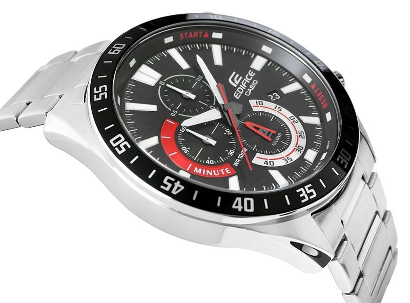 Zegarek Męski CASIO EDIFICE EFV-620D-1A4VUEF 10 BAR zdjęcie 9