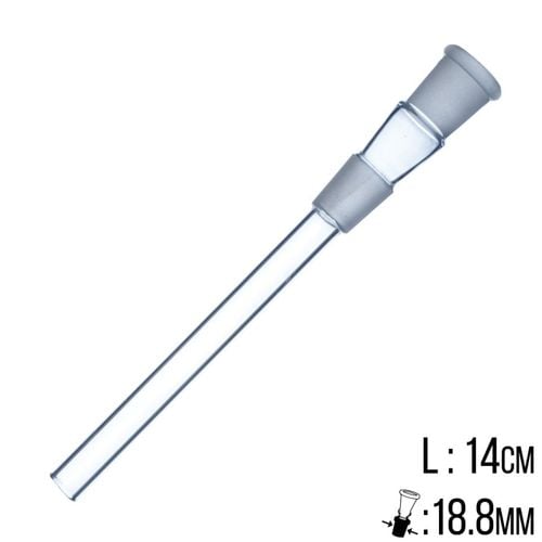 przejściówka szklana 14cm 18,8mm na Arena.pl