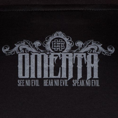 T-shirt OMERTA BASIC Rozmiar - M, Kolor - CZARNY na Arena.pl