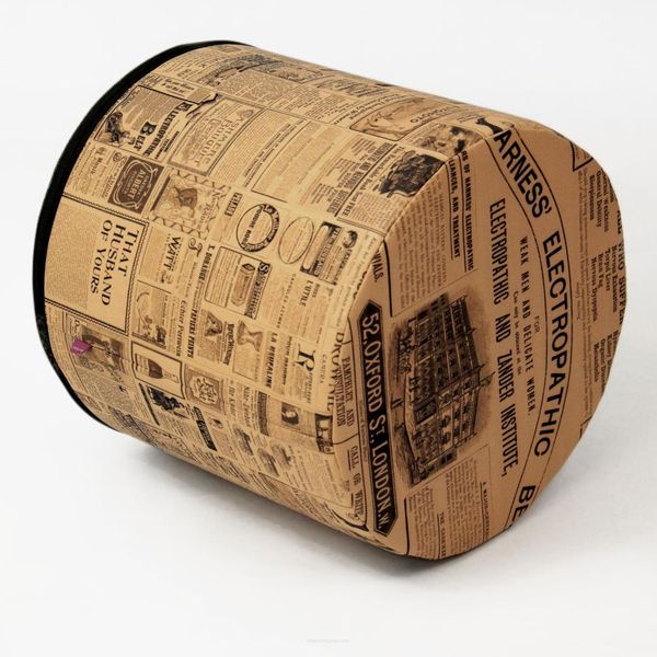 Pufa dekoracyjna The Times zdjęcie 5