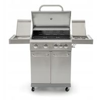 Grill Gazowy Nierdzewny Paul 4+1 PREMIUM Ruszt Żeliwny 18.8 KW