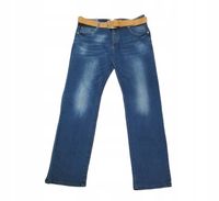Spodnie Jeans Męskie z Paskiem Viman 38/34