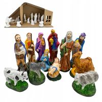 FIGURY DO SZOPKI 12 CM KOMPLET 12 FIGUREK DO ŻŁOBKA + SZOPKA GRATIS