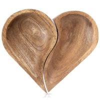 Talerz Drewniany na Przekąski Przystawki do Serwowania Dekoracji Kompozycji