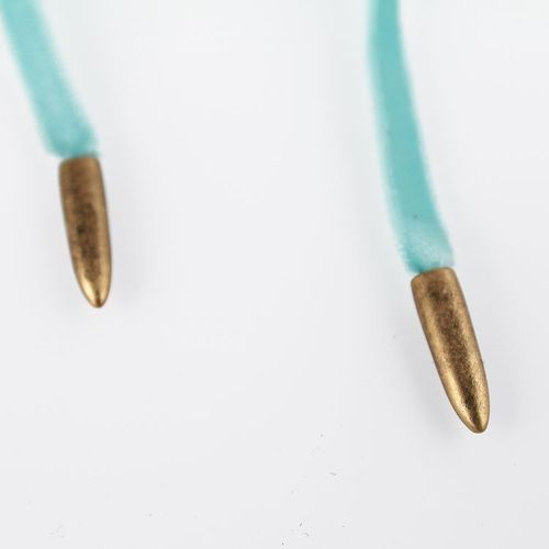 Naszyjnik Choker Velvet Chain - Miętowy N485M na Arena.pl