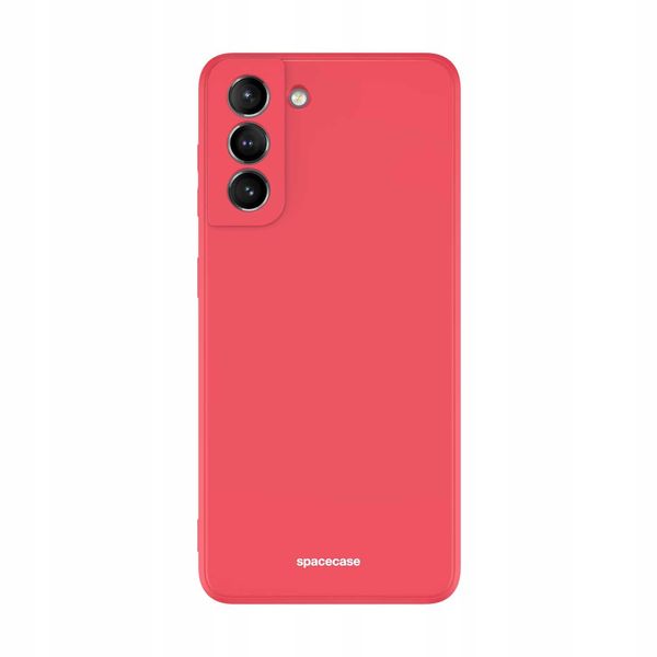 Spacecase Silicone Case Galaxy S21 Red zdjęcie 9
