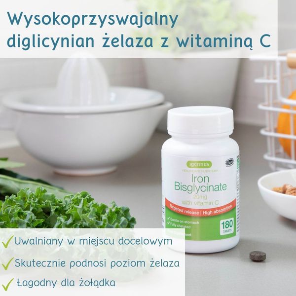Żelazo z Witaminą C 180 tab. zdjęcie 2