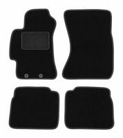 Dywaniki welurowe LUX Subaru Legacy IV B4 2003-2009 czarne z mocowaniami